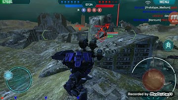 War Robots [Test server 2.9.0(262)]- New medium weapon prototype, New norricum, Improved zeus