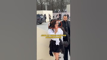 JISOO ATTENDED DIOR PFW AW2025 EVENT IN PARIS #blackpink #jisoo #jennie #lisa #rosé #shorts