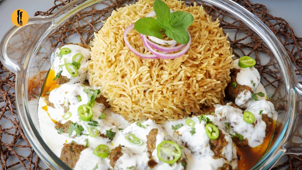 Smoked Kabab & Rice Platter Recipe By Food Fusion (Bakra Eid Special)