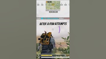 World Record In Cod Mobile 😱 | The Longest Shot Ever | #worldrecord #codm #shorts