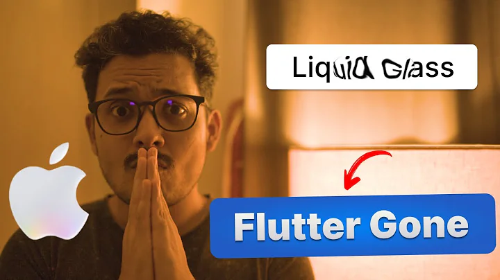 Why Apple's Liquid Glass UI Could Kill Flutter | React Native vs Flutter Explained