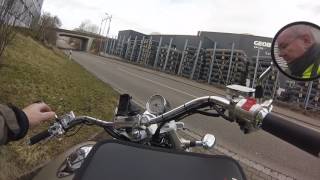 Honda GL 1500 F6C Valkyrie first engine start 2017 after winter break