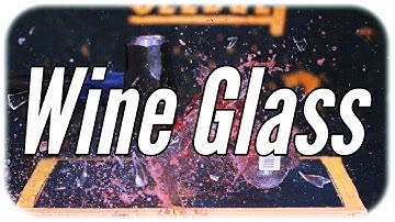 Sledgehammer vs Wine Glass in Slow Motion - SLEDGE