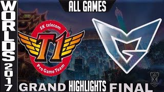 SKT vs SSG Highlights ALL GAMES - Worlds 2017 Grand Final SK Telecom T1 vs Samsung Galaxy