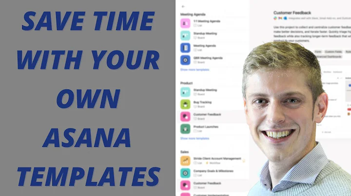 HOW TO create your own TEMPLATES in ASANA on FREE Plan? | ASANA Basics