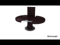 Boconcept occa 5500 round extendable table  living room furniture sydney australia