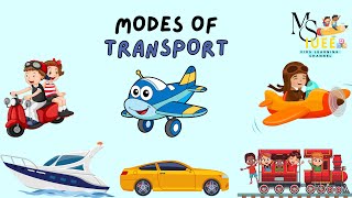 Kids Learning Transportation Video! Kids Adventure Educational Video #Kidsvideos#msrachel#msdhoni