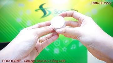 BOROFONE - Cóc Sạc BA23A - 2 Cổng USB