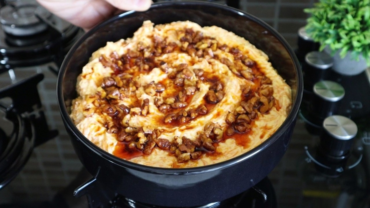 Havuç Tarator  Meze Tarifi (10 Dakikada Hazır) 🥕 Cevizli Meze Tarifi 😋 Sofraya Renk Katan Lezzet