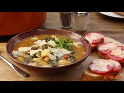 Vegetarian Recipes How To Make Kale Soup-11-08-2015