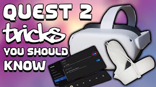 Oculus Quest 2 Tricks You May Not Know About - Record With Microphone & Improve Black Levels!