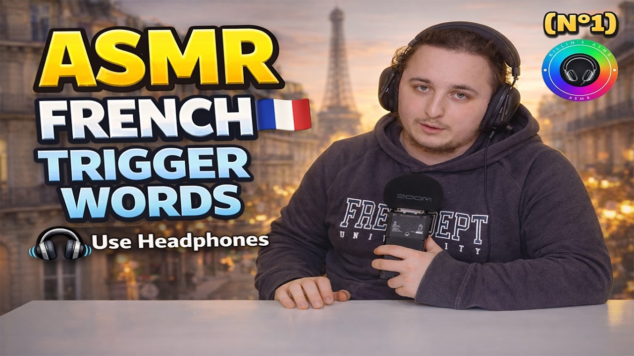 [ASMR] TINGLY FRENCH WORDS 🇫🇷😴(N°1)
