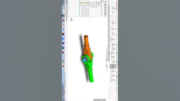 look🤯 Amazing Knuckle joint designed in#solidworks #shortsvideo #shorts #youtubeshorts #design