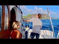 SAILING INTO SAMANA BAY and EMBARRASSING ourselves in a  FANCY MARINA!