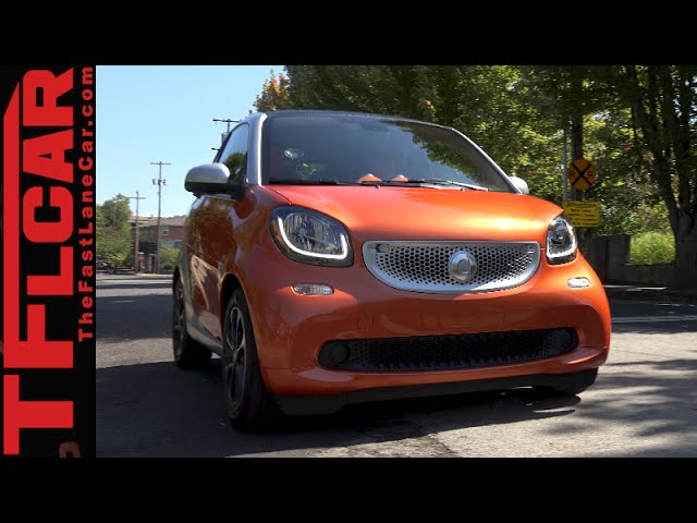 2016 Smart Fortwo Manual First Drive – Review – Car and Driver
