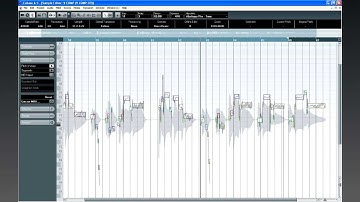 Variaudio in Cubase - my way of working
