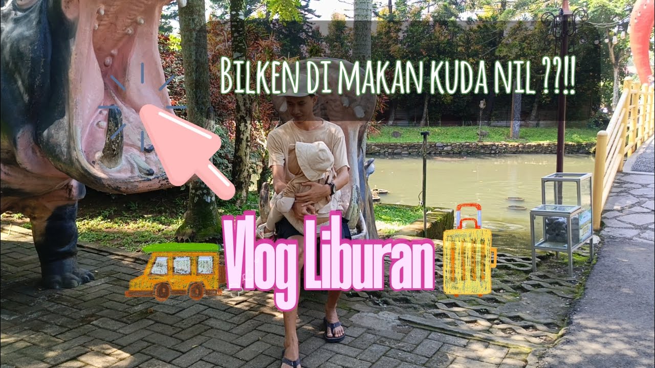 LIBURAN BILKEN MELIHAT IKAN DAN HEWAN HEWAN DI PURBASARI PURBALINGGA MALAH DIMAKAN KUDANIL ??!!!