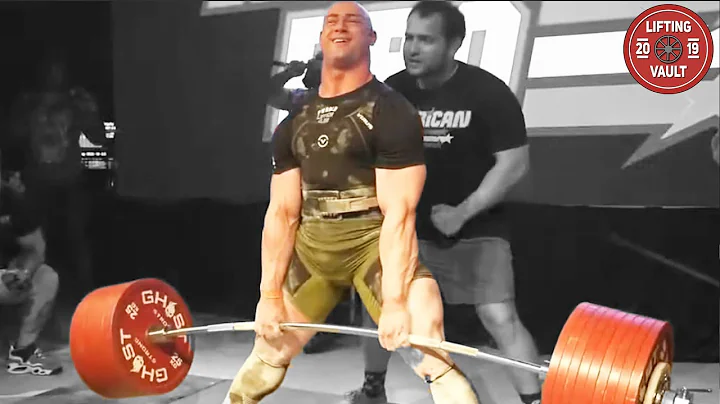Danny Grigsby 487.5 kg (1074 lbs) Raw Deadlift Wor...