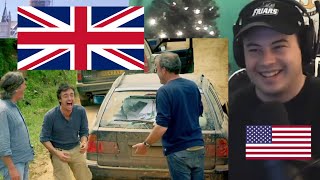 American Reacts Top Gear Funny Moments