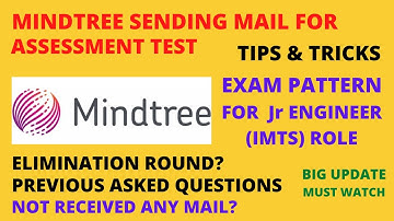 Mindtree IMTS Exam Pattern 2021 | Tips & Tricks for Online Assessment Jr. Engineer Role
