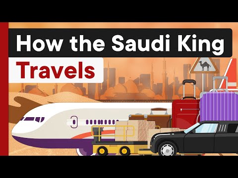 506 Ton Luggage, 1500 Men & 500 Limos: How the Saudi King Travels