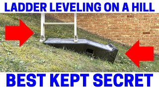 The Safest Way To Level A Ladder On A Hill by proclaimliberty2000 1,307 views 7 months ago 47 seconds