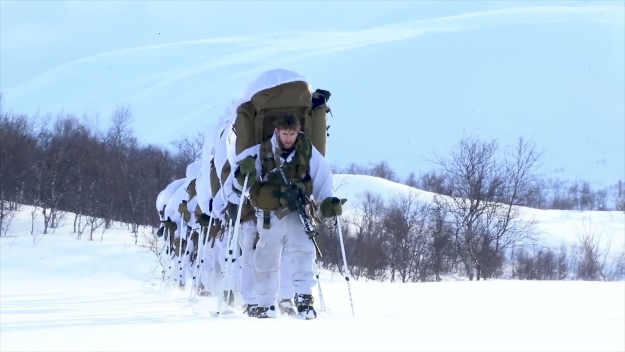 U.S. Marines • Long Range Recon Ski Patrol • Norway