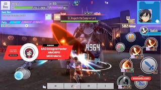 ✅SAO Integral Factor MMORPG MOD Menu APK | Attack Multiplier & Unlimited Skills screenshot 1