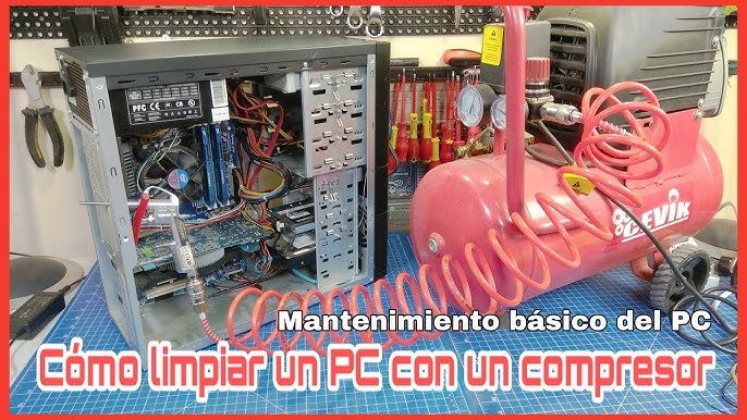 Como limpiar tu computadora con aire comprimido! Tips y Consejos