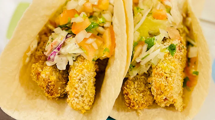 Fish Taco | Healthy Fish Taco in Air Fryer