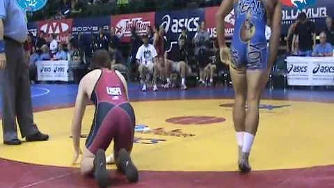 FILA Junior Freestyle 84kg: Morgan McIntosh vs. Ry...