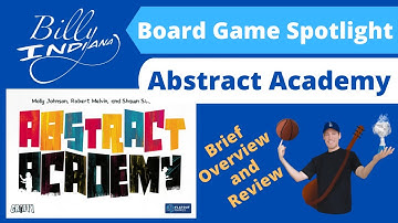 Abstract Academy Board Game Spotlight (a brief Overview and Review)