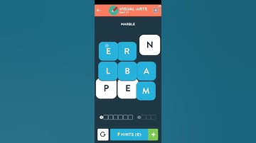 Wordbrain 2 Daily May 17 2022 Answers [VISUAL ARTS] | Wordbrain 2 Daily Answers