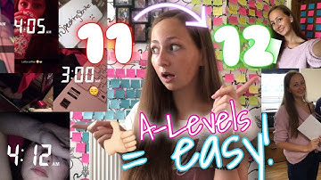GCSEs are HARDER than A-Levels! The truth about the jump from Year 11 to 12!