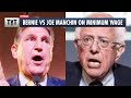 Bernie Sanders BATTLES Joe Manchin Over Minimum Wage