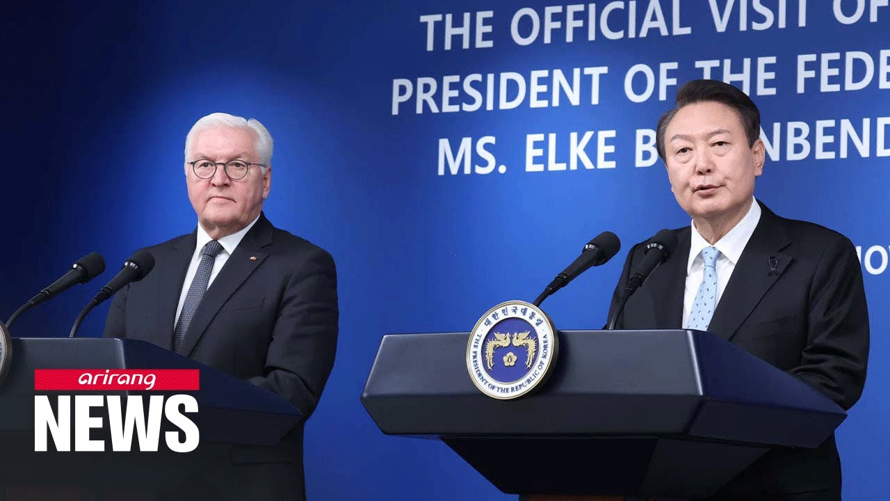 S. Korean, German presidents agree to strengthen cooperation on economy ...