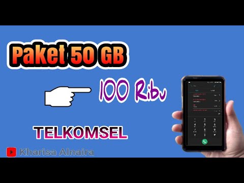 Cara Membeli Paket 50 GB Dengan Harga  100  Ribu  Telkomsel 