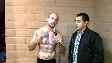 Live Backstage interview with Ekstazy of T.W.F.