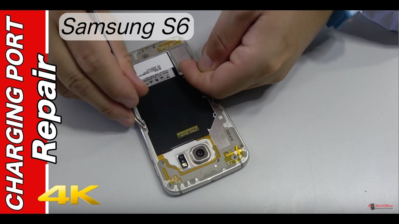 ซัม ซุง เอ ส 6  2022 New  Samsung S6 Charging port Replacement