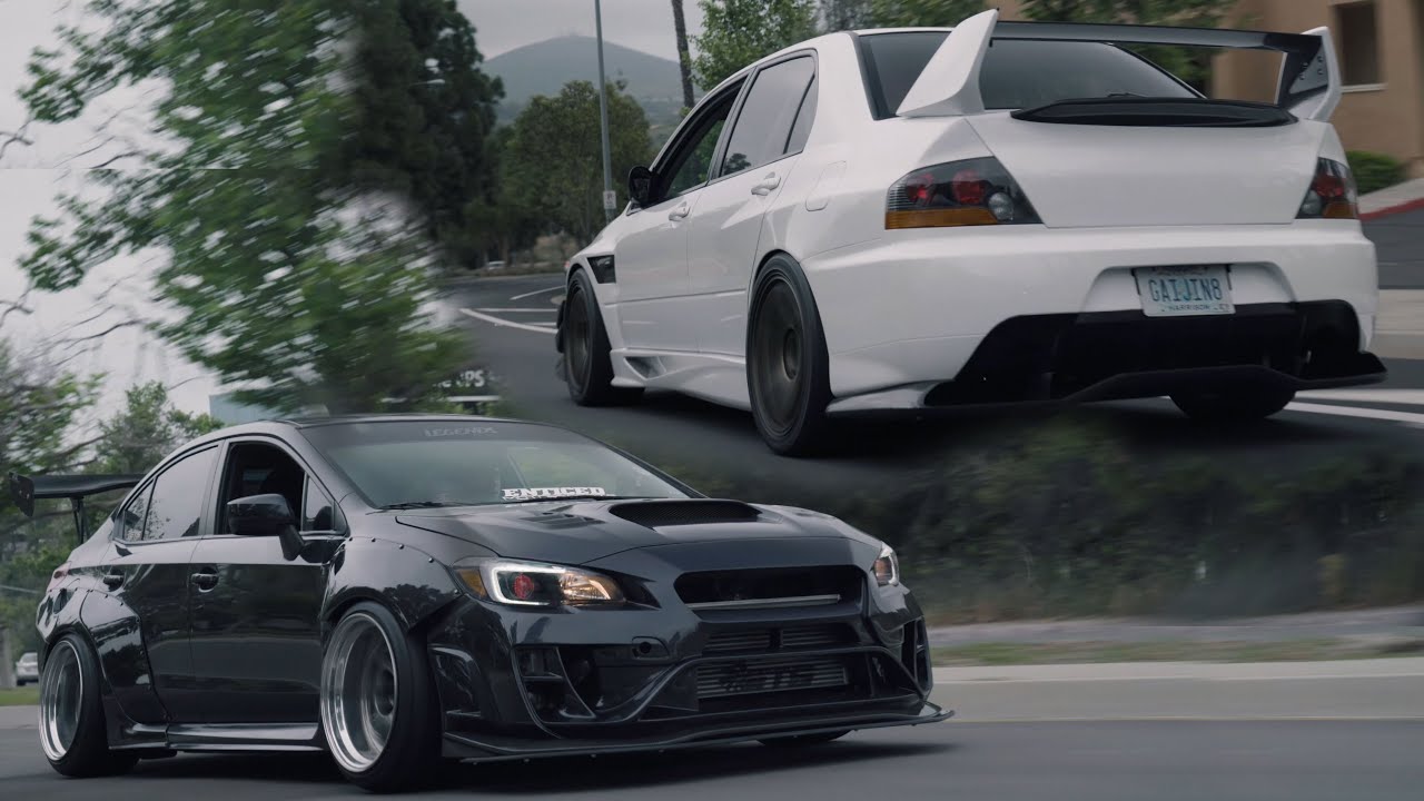 WRX Vs EVO Dustin Williams YouTube