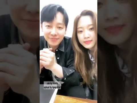 (English Sub) YEO HA JIN (MOON GA YOUNG) & LE ANCHORNIM (KIM DONG WOOK) LIVE INSTAGRAM