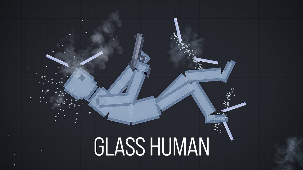 Glass Human Mod in People Playground YouTube