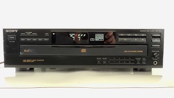 Sony CDP-C335 5-Disc CD Player/Changer