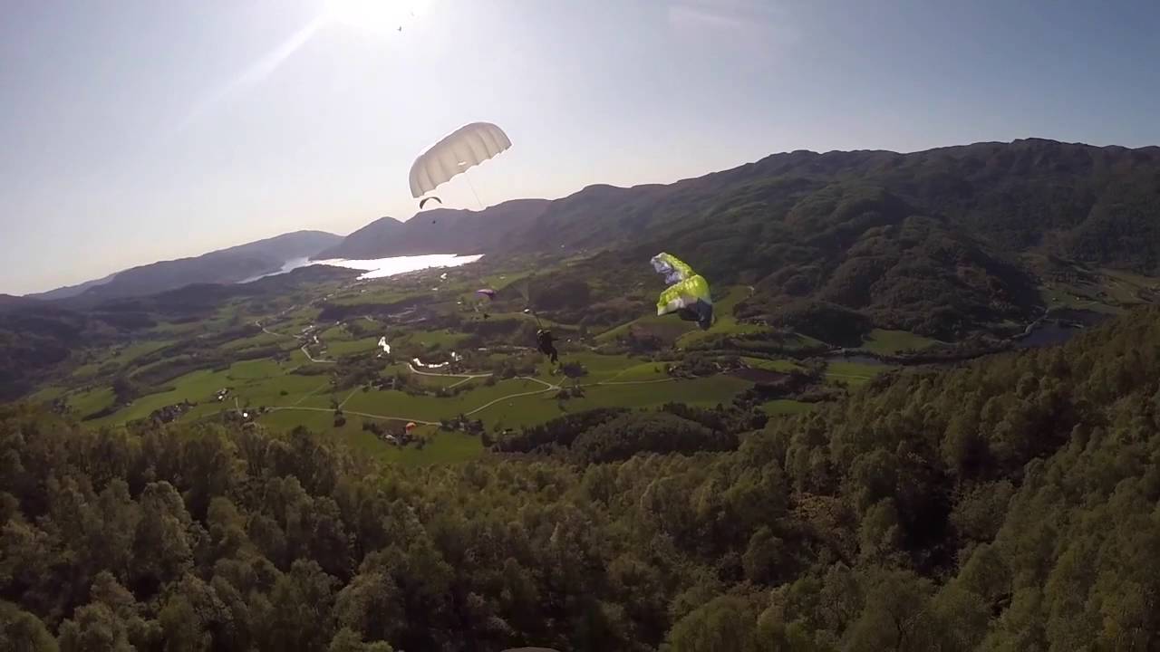 Paragliding Collision