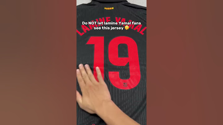 Do NOT let lamine yamal fans see this jersey 🤫 #lamineyamal #football