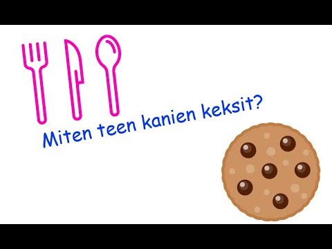 Video: Kuinka Tehdä Suklaanjyväkeksejä?
