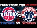 Detroit Pistons VS Washington Wizards Game Audio/Score Only