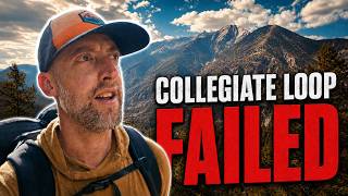 My Collegiate Peaks Loop Attempt Ended After 27 Miles