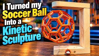 I Made a Floating 3D Printed Soccer Ball