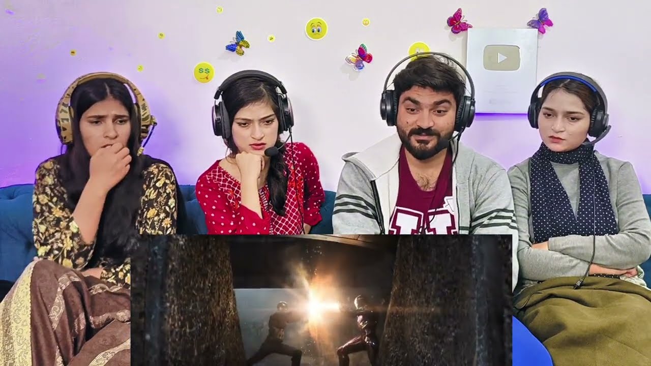 Iron man vs Captain America Fight scene Reaction